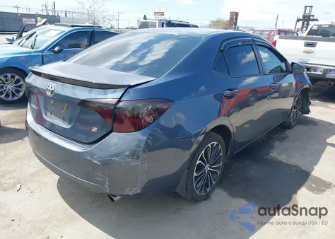 2014 Toyota Corolla S Premium из США, поврежденный, VIN 2T1BURHE7EC000995